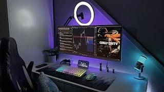 Minimal Clean Any Purpose Desk Setup 2025 (Editing, Gaming, Productivity)