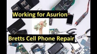 I Started Working for Asurion Fixing Phones!!