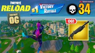 Fortnite Reload | High Kill Solo vs Duos OG Gameplay (Keyboard & Mouse)