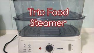 TRIO FOOD STEAMER /Cara Pasang Dan Kukus Kek Coklat