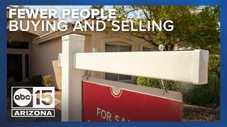 Amid high mortgage rates, fewer people in Phoenix are buying, selling homes