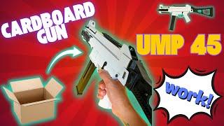 Craft a Captivating UMP 45 Gun from Cardboard | Step-by-Step Guide!