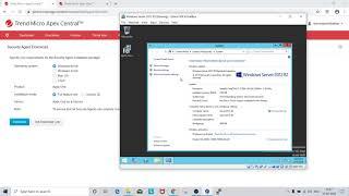 Trend Micro Apex One As A Service - Installing AoaaS Agent
