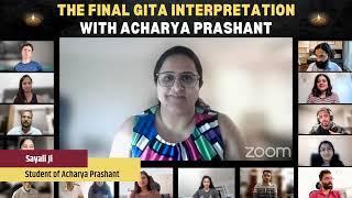 Sayali Ji || Learnings From The Live Sessions With Acharya Prashant