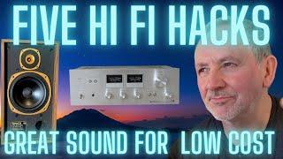 Top bang for bucks  HI Fi tips