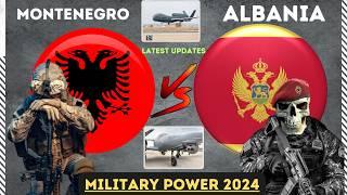 Albania vs Montenegro Military Power 2024 | Montenegro vs Albania Military Power Comparison 2024