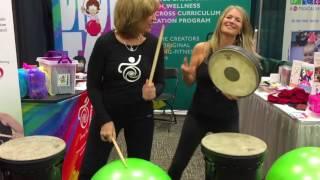 Get your drum workout with Drums Alive and UpBeat Drum Circles