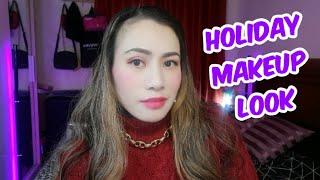 GRWM Holiday makeup look on New Year's Eve | Gandang Filipina sa España