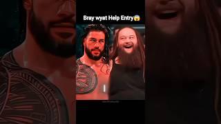 Roman Reigns Help By Bray Wyatt Family️| Roman Reigns attitude #shorts #wwe #romanreigns