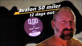 wasn't feeling it| Avalon Benefit 50 miler| 12 days out