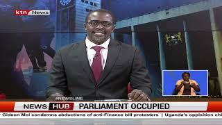 Hundreds of protesters storm Kenyan Parliament