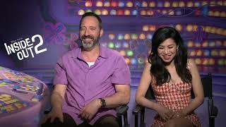 Inside Out 2: Tony Hale “Fear” & Liza Lapira “Disgust” Interview | ScreenSlam