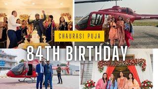 1st Heli Ride/ Chaurasi Puja Of Gurung Family/Team Caremark/Pokhara/Nepal