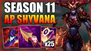 HOW TO PLAY AP SHYVANA JUNGLE WITH THE NEW BUFFS - Season 11 Shyvana Jungle Guide League of Legends