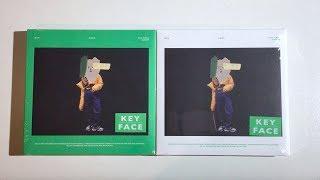 Unboxing Key 키 1st Studio Album FACE 페이스 (Green & White Ver.)