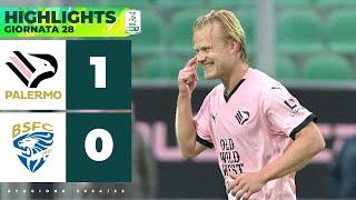 Palermo-Brescia 1-0 | POHJANPALO nel finale segna un rigore da Play-off | HIGHLIGHTS Serie BKT