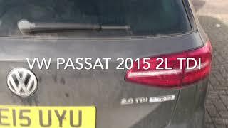 Change car battery safely and correctly VW Passat TDI 2L 2015 Start-Stop