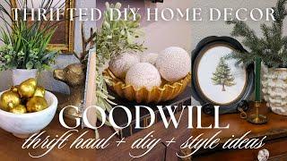 GOODWILL THRIFTED DIYS FOR HIGH-END HOME DÉCOR | DIY + Decorating Ideas & Inspiration | Thrift Flips