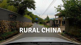 Rural China Driving in a Countryside Anji County Bamboo Forest Mountains Rivers 4K | China360