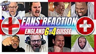 ENGLAND FANS CRAZYREACTION TO ENGLAND 1-1 (5-3) SWITZERLAND | EURO 2024