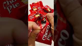 Choco Pie #shorts #satisfying #asmr #chocolates #marshmallow #lotte #chocopie