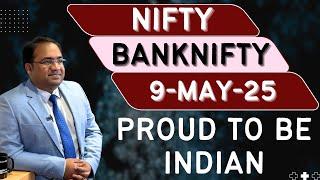 Nifty Prediction and Bank Nifty Analysis for Friday | 9 May 25 | Bank Nifty Tomorrow