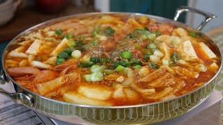 【부대찌개 만들기】/너무 먹어서 만들기가 참 곤란하답니다./부대찌개 황금비율 특급양념장 레시피/기가막히게 맛있습니다.