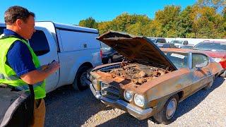 Copart Walk Around with Monkey Wrench Mike!! 10-16-2020 + 1972 Pontiac LeMans!!