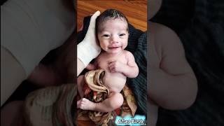Cutest Newborn Baby Amazing First Smile Lovely Moments #beautifulbabies