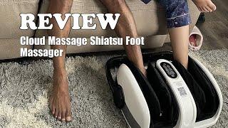 Cloud Massage Shiatsu Foot Massager Review 2024