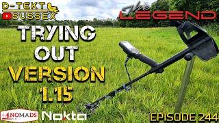 Nokta Legend 1.15 Update - Metal Detecting Hunt - Episode 244