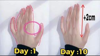 TOP EXERCISE FOR FINGER & HAND | The best way to make lean + longer Finger, Get perfect Hand