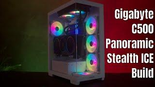 Gigabyte C500 Panoramic Stealth Ice Build - Intel 265k, Z890, 4070 Super, Kingston Ram & SSD