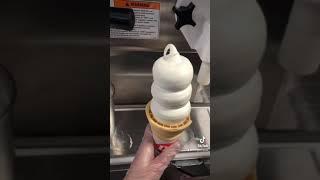 Making a Cotton Candy Dip Cone (SATISFYING)