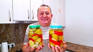 ОЧЕНЬ Вкусные Маринованные КАБАЧКИ! Быстрый Рецепт!