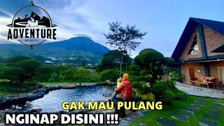 review kamar menginap di sigandul view (villa sumbing), wisata temanggung yg sedang hits 2023