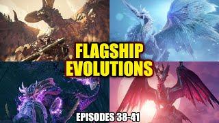 The Evolutions of Nergigante, Velkhana, Magnamalo and Malzeno in Monster Hunter - Heavy Wings