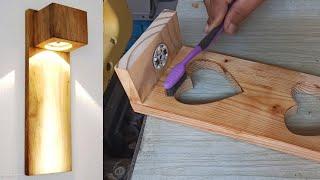 Inspiring DIY Wooden Lamps Decoration Ideas | vitrajozz