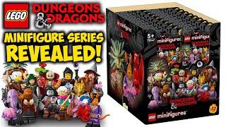 Lego Dungeons & Dragons MINIFIGURE SERIES Revealed!  12 New Figures!
