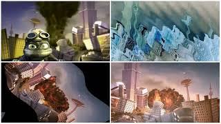 Crazy Frog Axel F Song Ending Effects Fourparison (Part 2)