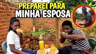 PREPAREI CAFÉ DA MANHÃ PARA MINHA ESPOSA