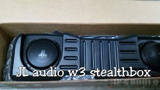 Jl audio w3 stealthbox install
