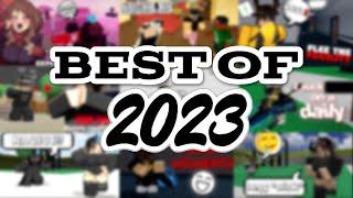 BEST OF 2023 (combat warriors, evade, blade ball & more) funny moments