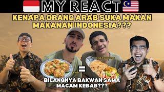 KENAPA ORANG ARAB SUKA MAKAN MAKANAN INDONESIA??? APA BAKWAN SAMA DENGAN KEBAB?