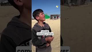 Israel ataca a niños que vuelan cometas en Gaza #Shorts