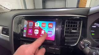 Apple CarPlay installation into Mitsubishi Outlander PHEV - Phace Installations