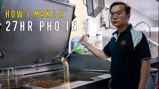 How I make a 27 hour Pho in 3