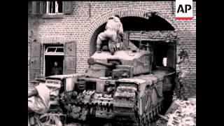 CHURCHILL TANKS IN ACTION - NO SOUND