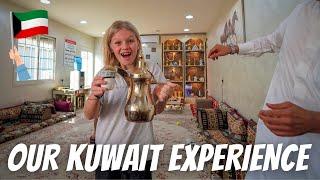 KUWAITI HOSPITALITY: Invited for Arabic coffee and dates in Kuwait City!