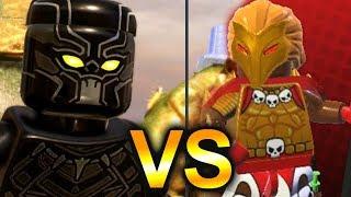 LEGO Marvel Superheroes 2 - Wakanda 100% - Black Panther VS Killmonger Boss Battle